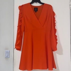 Clover and sloane orange dress size small